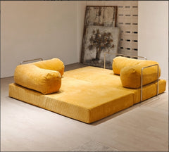 Nordic style double transformable modular sofa