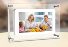 New 5 Inch Crystal Advertising Player Transparent Acrylic Motion Video Digital Photo Frame